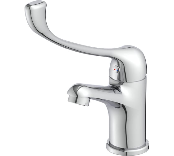 Изображение товара Смеситель для умывальника Lemark Проджект с локтевой рукояткой, хром LM4636C