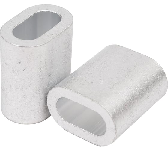 Изображение товара Алюминиевый зажим троса SWFS М6, 25 шт. тов-195959