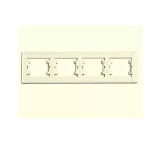 Изображение товара Рамка 4-м MAKEL Defne горизонтальная крем. 42010704