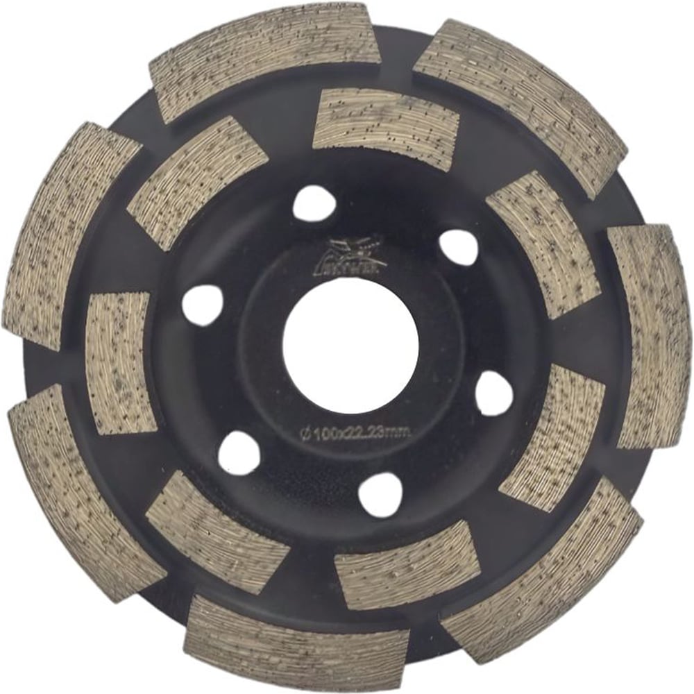 Изображение товара Алмазная сегментная фреза SKYWER 100 мм двурядная для грубой обработки