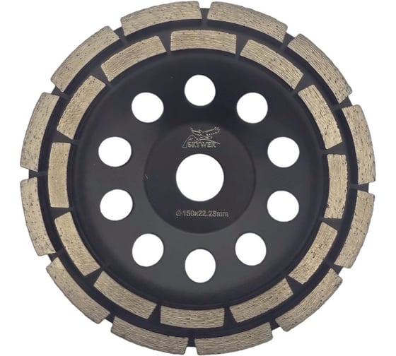 Изображение товара Фреза алмазная сегментная Extra ФАТ-С 150х5х22.23 мм SKYWER SK-FATC150