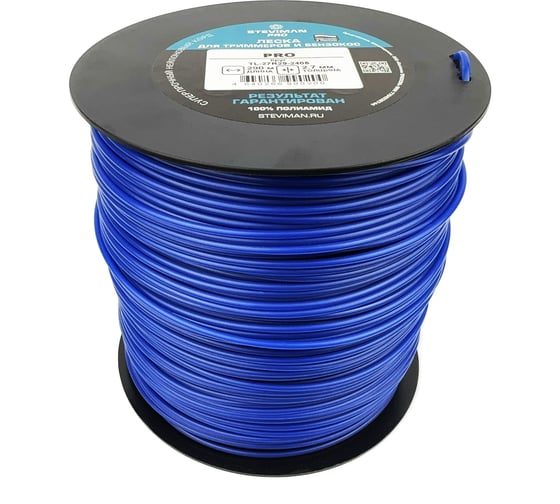 Изображение товара Триммерная леска PRO 2.7 мм, 290 м, круг Steviman TL-27R29-2405