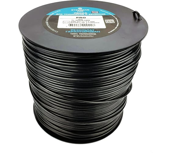 Изображение товара Триммерная леска PRO 3.0 мм, 290 м, круг Steviman TL-30R29-2405