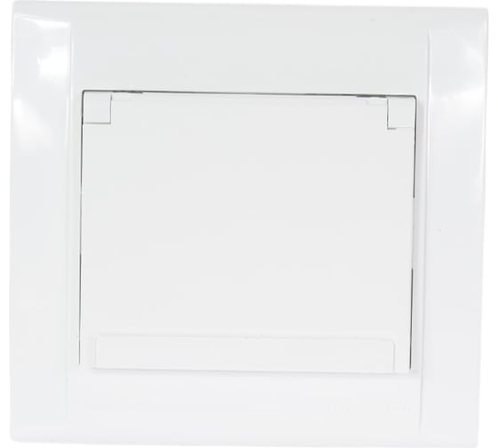 Изображение товара Розетка MAKEL с/з и крышкой СП Defne 16А IP20 белый 42001029