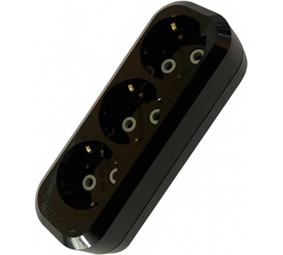 Изображение товара Колодка удлинителя MAKEL 3-м с заземлением черный MGP2131