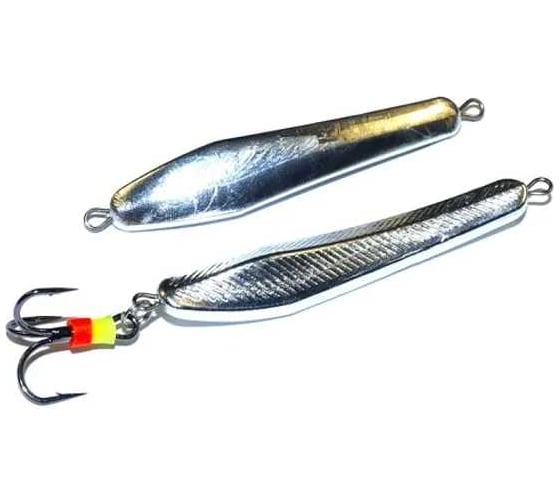 Изображение товара Блесна вертикальная зимняя Lucky John судаковая МАРО с тройником Owner, 11 г, 60 мм 8190-09S