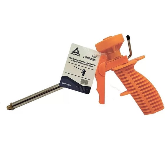 Изображение товара Тефлоновый пистолет для монтажной пены DeltaRoll FG000004