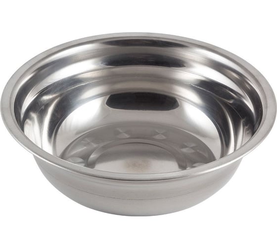 Изображение товара Миска Mallony Bowl-19 1 л, с расширенными краями, из нержавеющей стали, зеркальная полировка, д. 19 см 985891