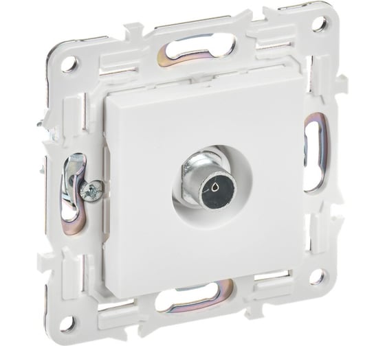 Изображение товара Розетка TV оконечная IEK SKANDY SK-A12W арктический белый SK-A10-O-K01