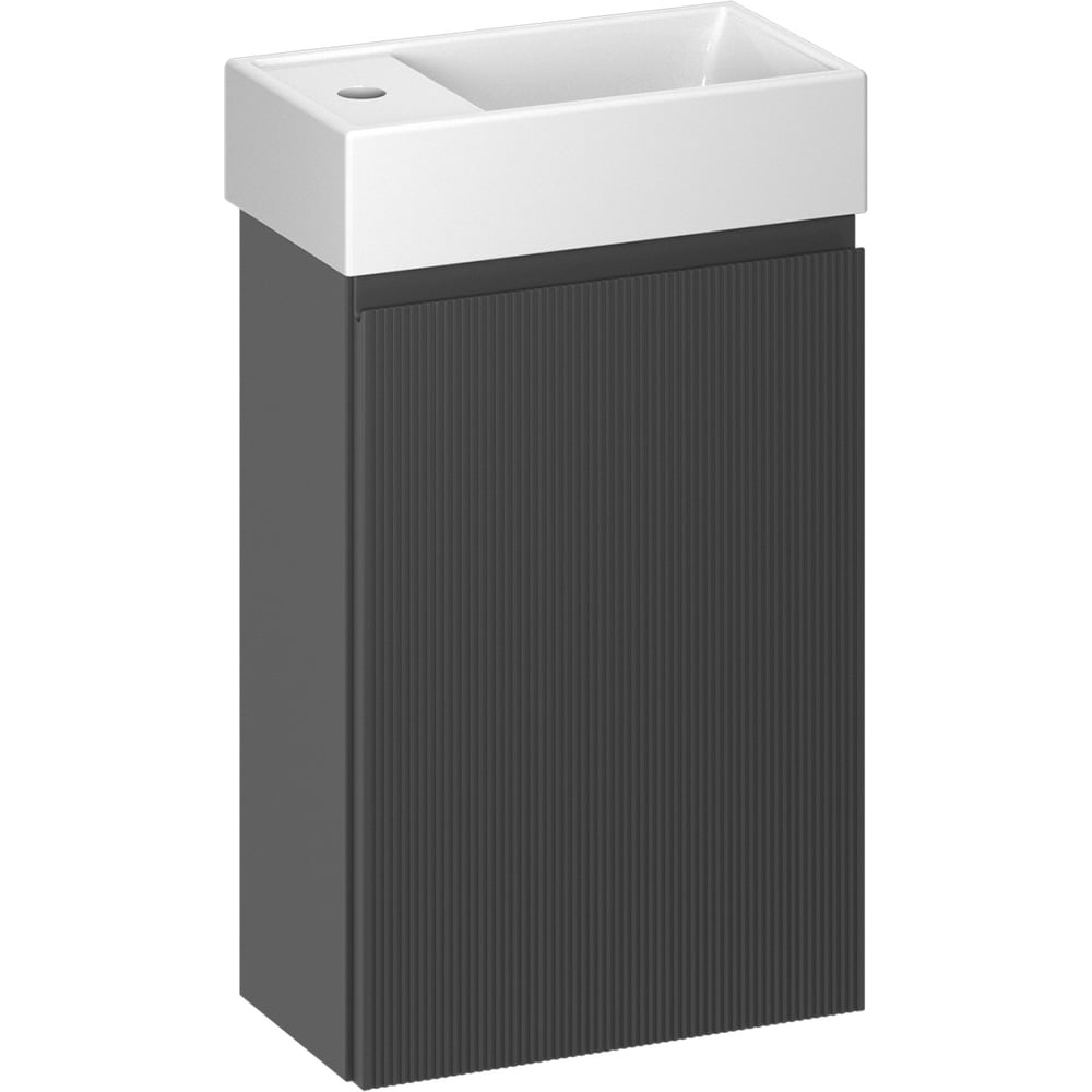 Изображение товара Комплект подвесной тумбы с раковиной для ванной и туалета Wellsee WC Area в наборе 2 в 1 221802002 Изображение товара Комплект подвесной тумбы с раковиной для ванной и туалета Wellsee WC Area в наборе 2 в 1 221802002
