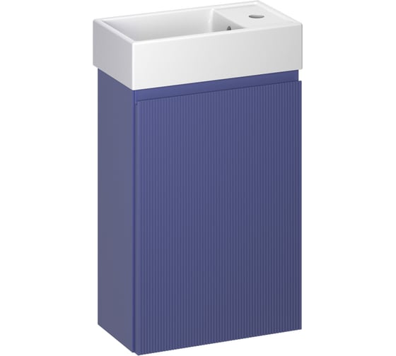 Изображение товара Комплект подвесной тумбы с раковиной для ванной и туалета Wellsee WC Area в наборе 2 в 1 221804001