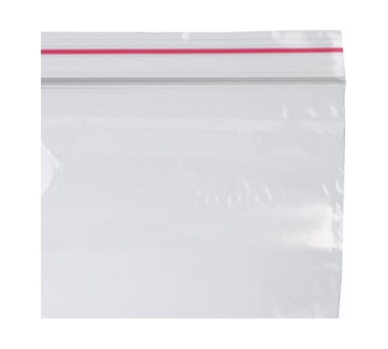 Изображение товара Пакеты с замком/зиплок-гриппер BRAUBERG, 100 шт, 120х170 мм, ПВД, толщина 35 микрон 606212