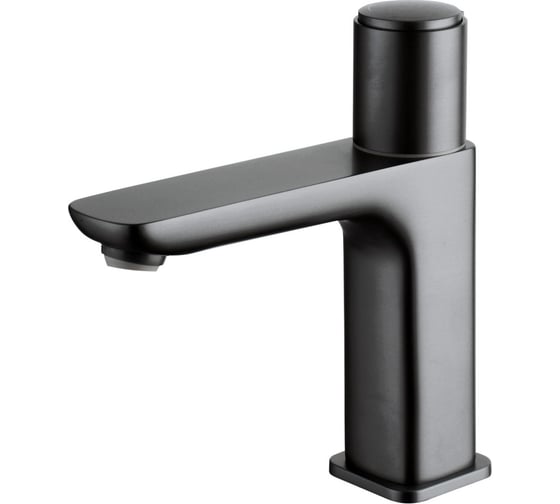 Изображение товара Смеситель для умывальника с инновационным управлением IDDIS Slide Push Control, графит SLIGMBTi01