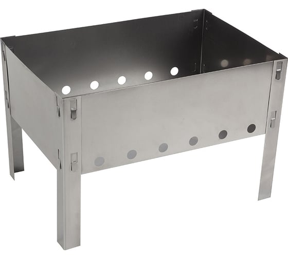 Изображение товара Сборно-разборный мангал Ecos 350х240х240 мм, 0.35-0.40мм 008478