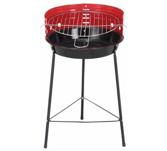 Изображение товара Переносной угольный гриль Ecos CHG-013A диаметр 33 см, высота 52 см 999676