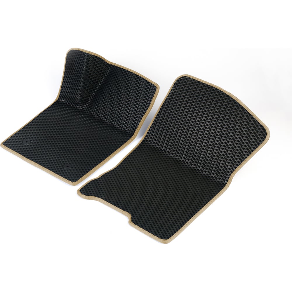 Передние коврики для Audi Q3 2011 - 2018 (Ауди Ку 3) Vicecar 2DL3022-бежевый