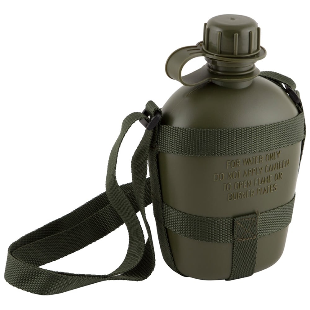 Туристическая фляга Ecos CF-45 с плечевым ремнем, 1 л 004745