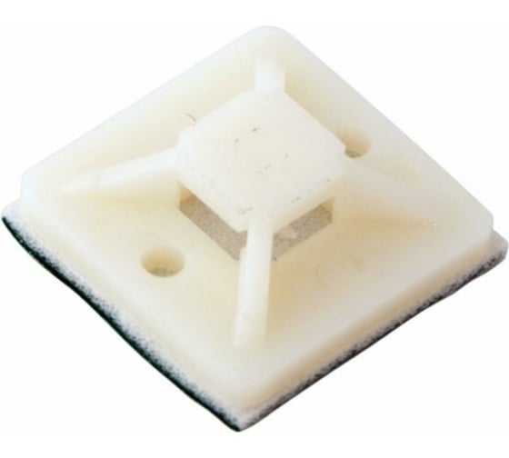 Изображение товара Самоклеящаяся площадка REXANT 30x30 мм, белая, упаковка 100 шт. 07-2030