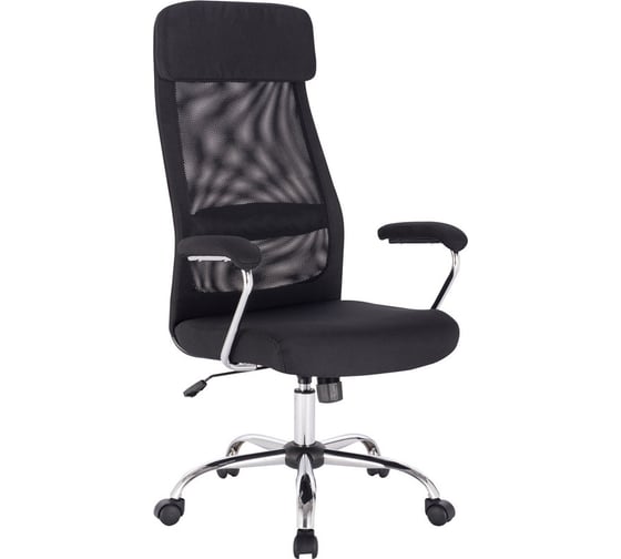 Изображение товара Кресло Easy Chair BNSpEChair-591 TC сетка/ткань черный, хром 1114741