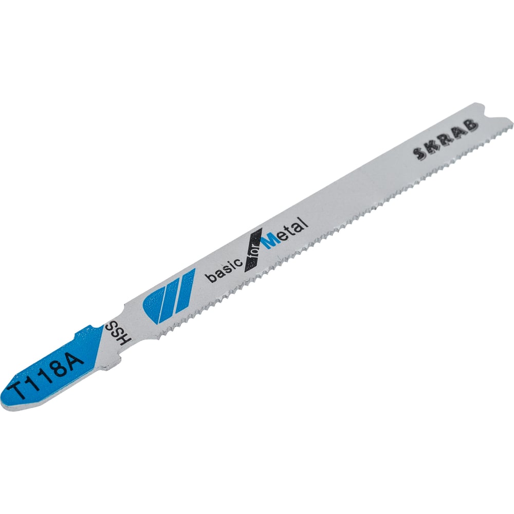 Изображение товара Пилки Т-118 A для лобзика по металлу 5 шт HSS EU-хвостовик