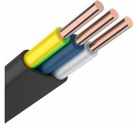 Изображение товара Кабель ВВГп-НГ LS АЛЬФАКАБЕЛЬ 3х2,5 мм ГОСТ 20 м 05194