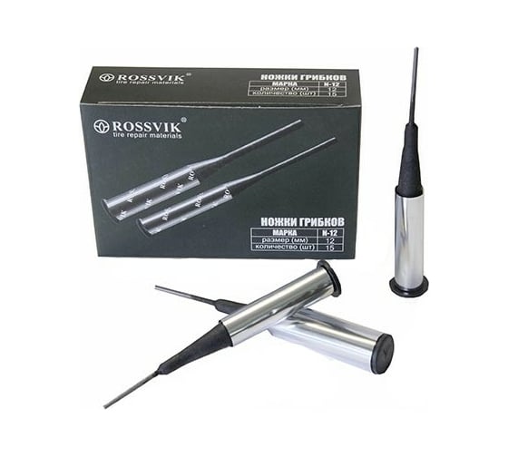 Изображение товара Ножки грибков ROSSVIK N-12 с уст. проволокой, 15 шт. N.12.15.