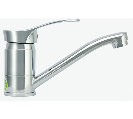 Изображение товара Одноручный смеситель для умывальника Juguni с гибкой подводкой 0402.945C