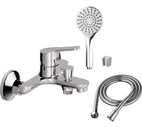 Изображение товара Смеситель для ванны и душа Dorff Norma с душевым набором D1010008