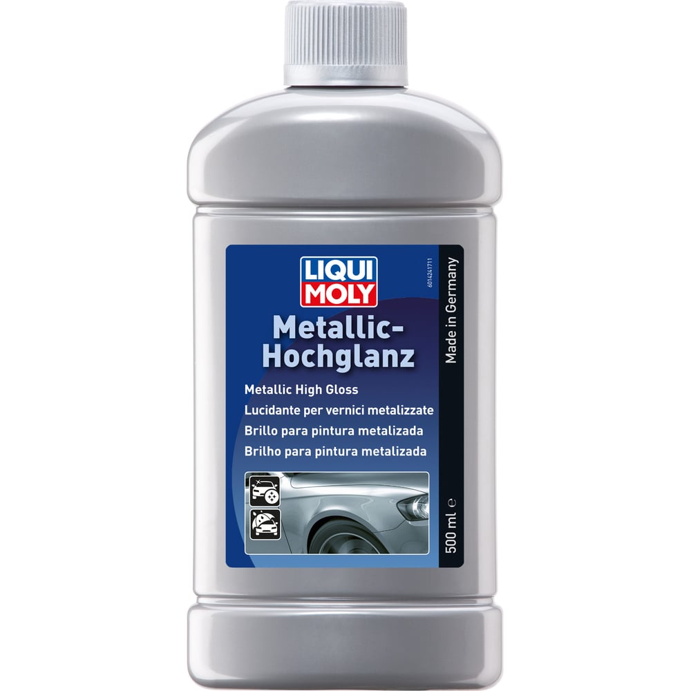 фото Полироль для металликовых поверхностей liqui moly metallic hochglanz 0.5 л 1424