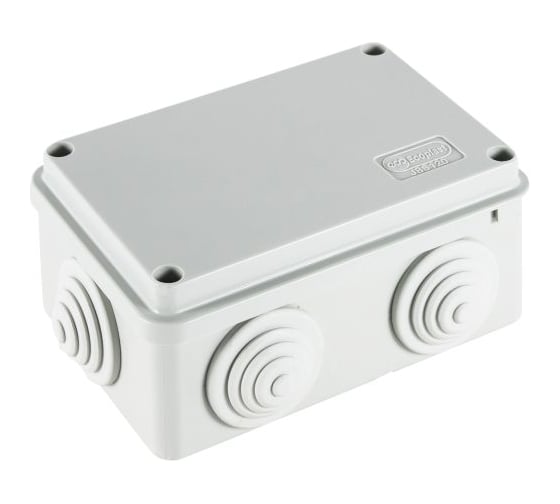 Изображение товара Распределительная коробка Экопласт JBS120 о/п120х80х50, 6 выходов, IP55 44008HF