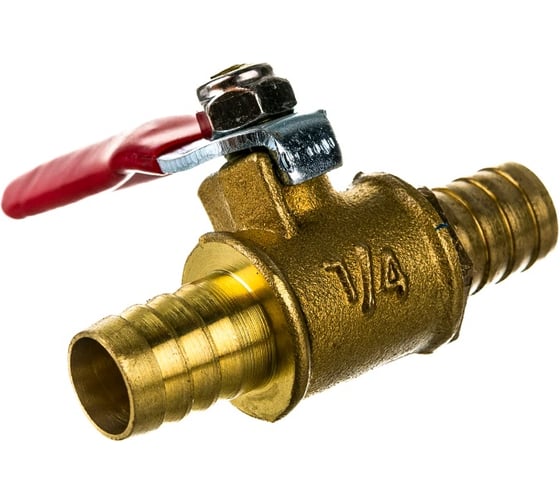 Изображение товара Краник латунный елочка 10x10 мм BlackWeld 4412bw