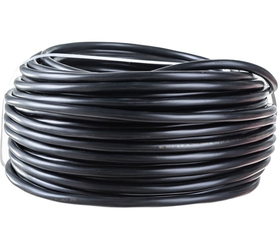 Изображение товара Провод ПВС АЛЬФАКАБЕЛЬ 3х2,5 мм черный ГОСТ 50 м 05204