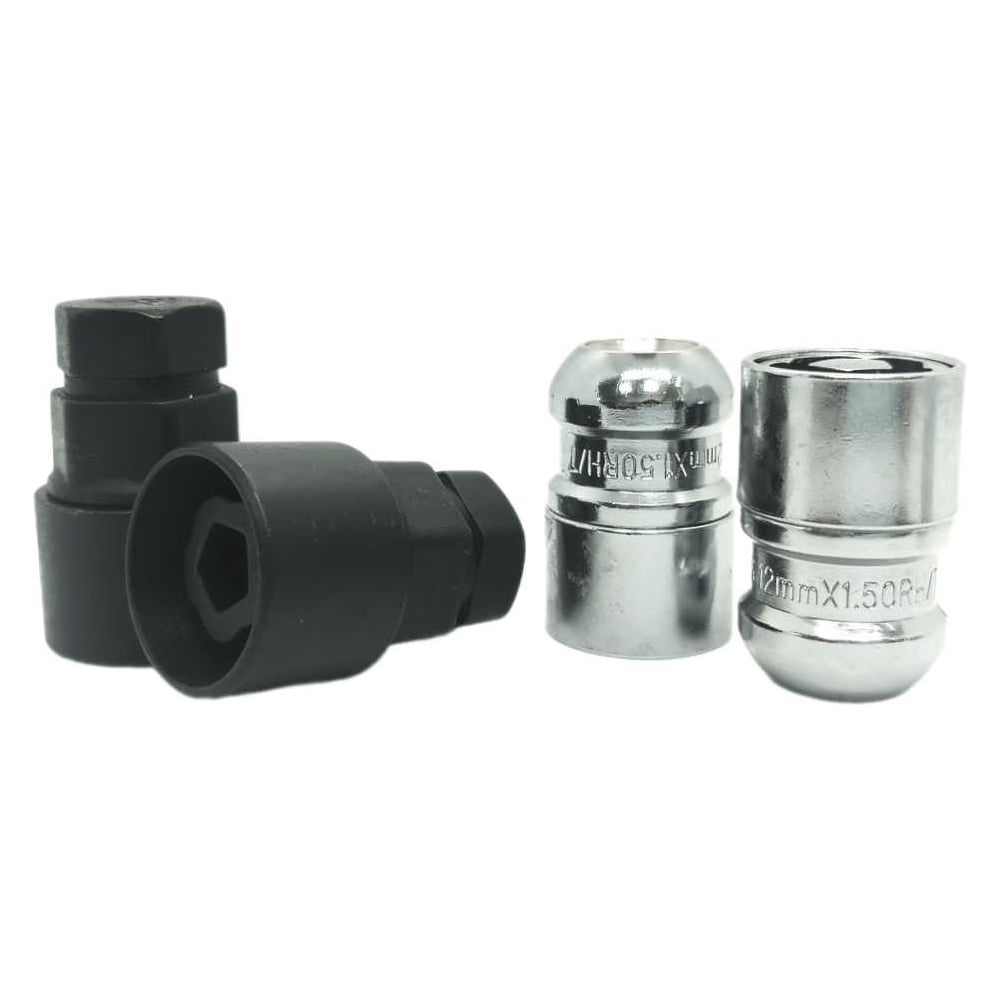 Изображение товара Комплект секретных гаек STARLEKS C726445(35L)B/EM-2Key с ключами