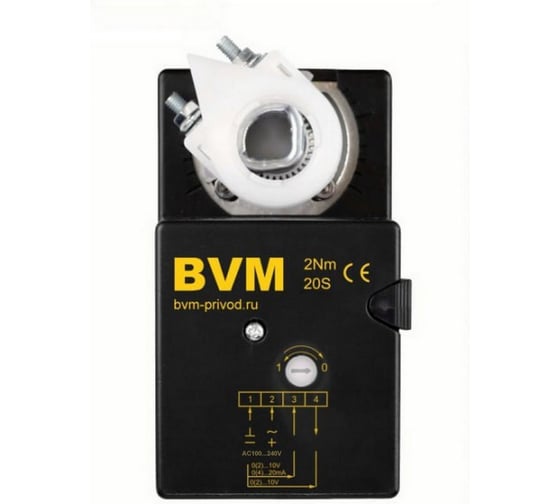 Изображение товара Электропривод для воздушных клапанов BVM TM230-SR-2