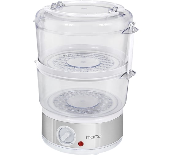 Изображение товара Пароварка MARTA MT-1909 белый жемчуг 40618