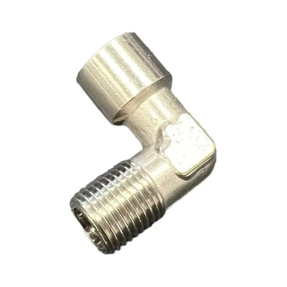 Изображение товара Уголок для компрессора латунь 1/4" MEL06 BlackWeld