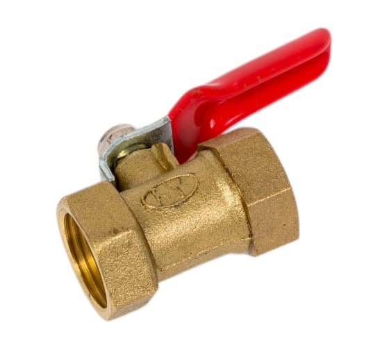 Изображение товара Краник шаровой латунный резьба внутренняя 3/8" BlackWeld 4413bw