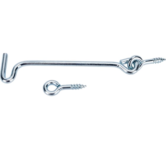 Изображение товара Дверной крюк ЕВРОПАРТНЕР Zn L100 мм 1 шт. 13 0776 2