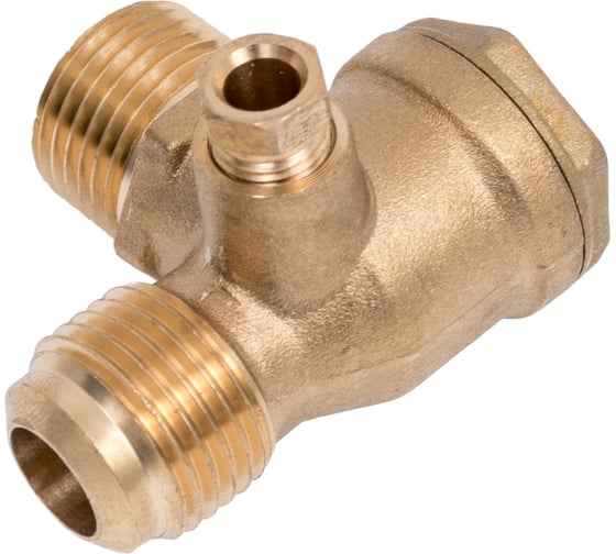 Изображение товара Обратный клапан для компрессора резьба наружная М1/2"XM1/2" BlackWeld 4306bw