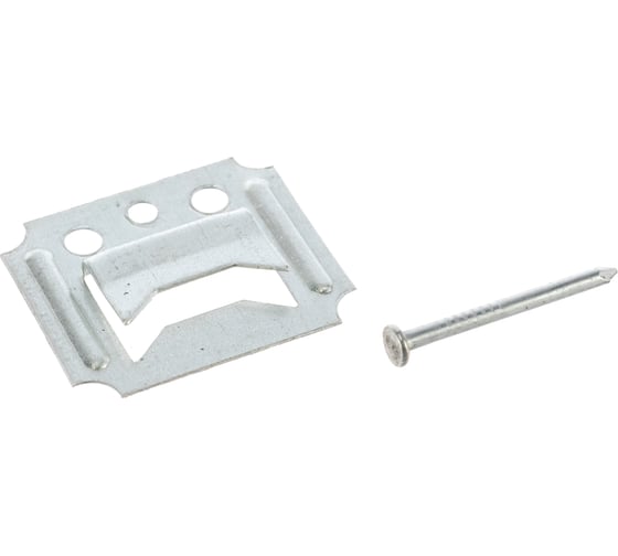 Изображение товара Крепеж для вагонки и стеновых панелей ЕВРОПАРТНЕР 2 мм, под гвоздь 60 шт. S6 3125 1