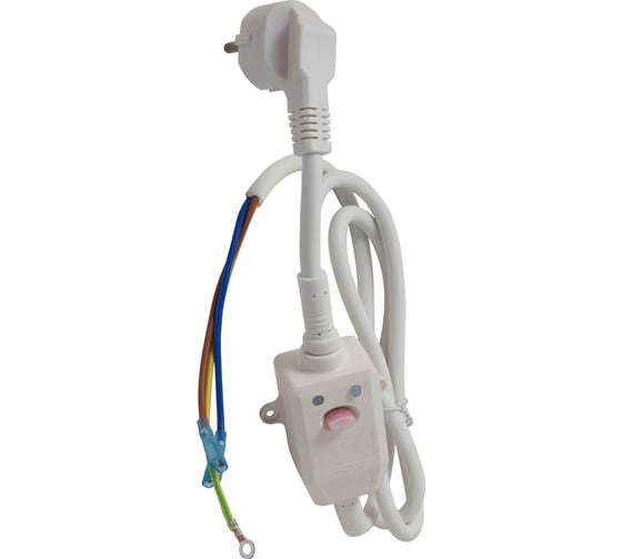 Изображение товара Электрический шнур MasterProf, с вилкой и УЗО ИС.210047