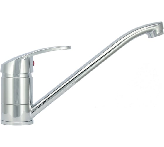 Изображение товара Латунный смеситель для мойки Istok life одноручный, с поворотным изливом 25 см, картридж 40 мм 0402.432