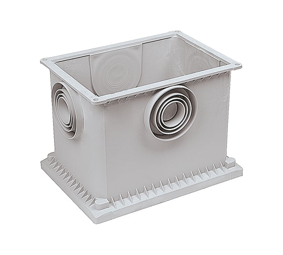 Изображение товара Контрольно-измерительный колодец заземления EZETEK 310х210х23 мм, пластик 88201