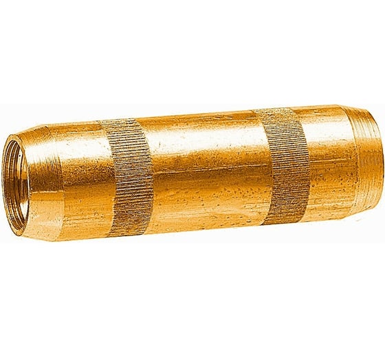 Изображение товара Соединительная муфта EZETEK 20мм, латунь 61253