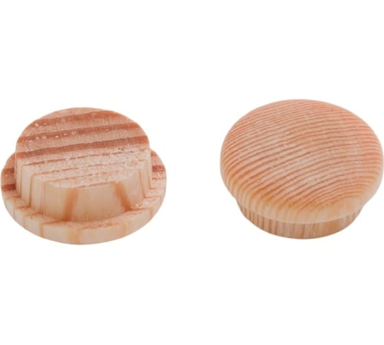 Изображение товара Заглушка на отверстие ЕВРОПАРТНЕР дерев. сосна D13, 25 шт. 16 0017 1