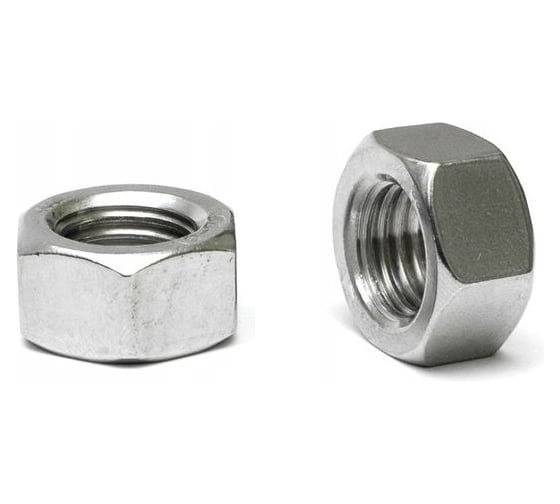 Изображение товара Гайка нержавеющая Metiz-A2 М1.6, DIN 934, А2, шестигранная, 200 шт. 934216 200