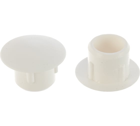 Изображение товара Заглушка на отверстие ЕВРОПАРТНЕР D10 белая 35 шт. 16 1847 4