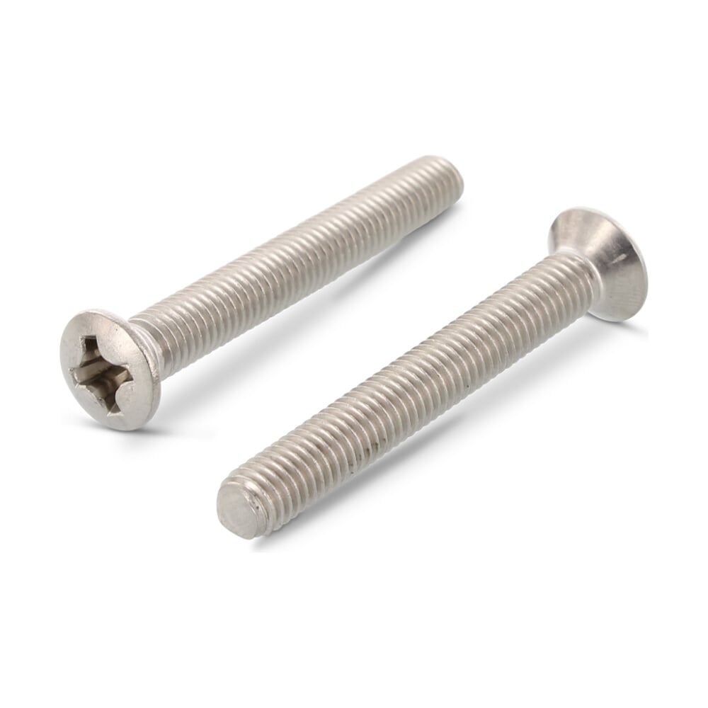 Изображение товара Винт Metiz-A2, DIN966 M3x5 мм, А2, нерж. полупот. гол. крестообразный шлиц, 2 шт. 966235 2