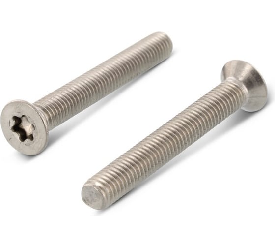 Изображение товара Винт Metiz-A2, DIN 965 M3x16 мм, A2 с потайной гол., крест. шлиц TX, 20 шт. 9652316ТХ 20