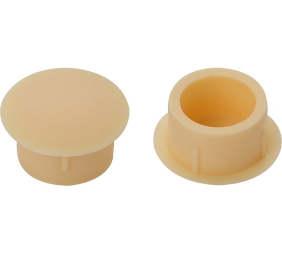 Изображение товара Заглушка для дв. коробок ЕВРОПАРТНЕР D14 бежевая 14 шт. 16 7589 1